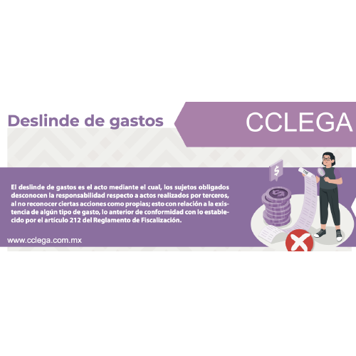 deslinde de gastos